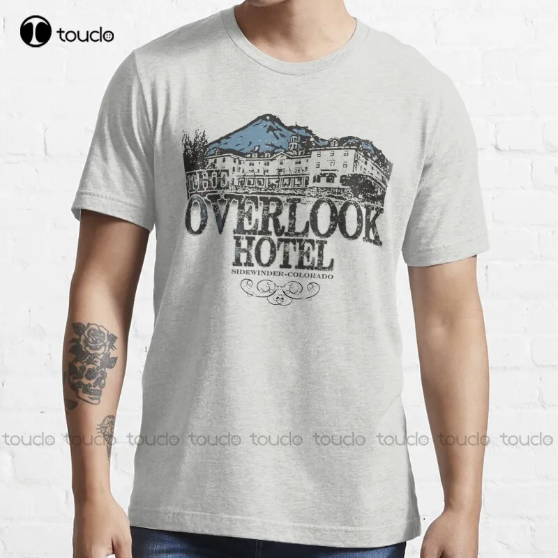 

New The Overlook Hotel T-Shirt Cotton Tee Shirt