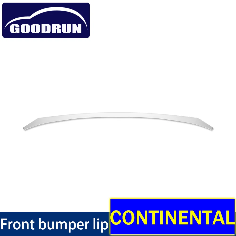 

For Lincoln CONTINENTAL Car Styling Accessories Exterior Front Bumper Spoiler Protector Plate Lip Cover Trim Strip