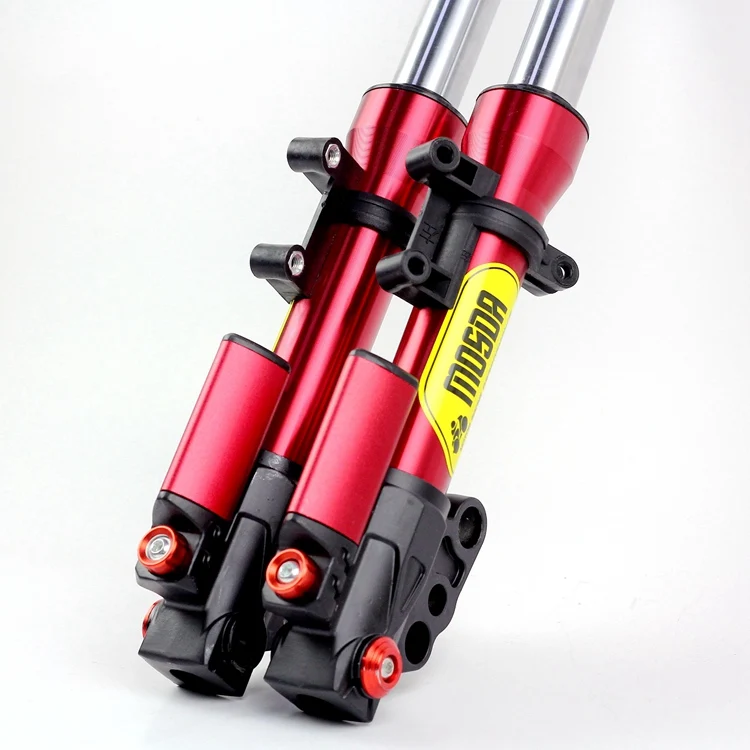 Передняя Амортизационная подвеска для мотоцикла гидравлическая Вилка 400 мм 30 не