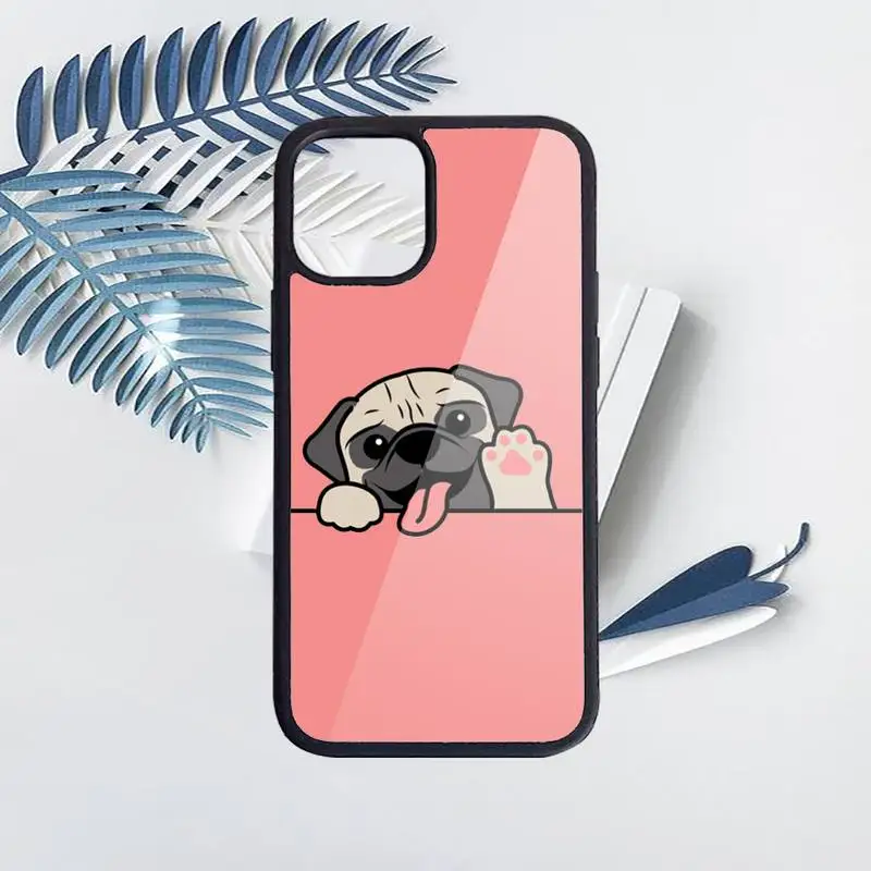 

Funny Yoga Dog cute cartoon animal Phone Case PC for iPhone 11 12 pro XS MAX 8 7 6 6S Plus X 5S SE 2020 XR