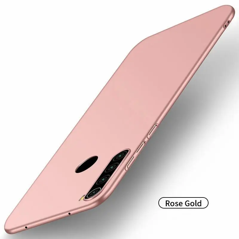 Чехол-накладка для Xiaomi Redmi Note 8 Pro 8T 8 8A стильный Гладкий ультратонкий PC матовый чехол для телефона для Xiaomi Redmi Note 8 чехол