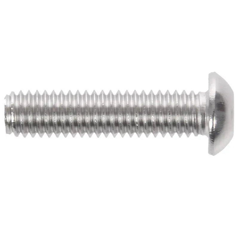 Stainless Steel Button Head Screw Hex Socket Bolts Type:M6 / 6mm Bolt size:M6 x 25mm Your pack quantity:10 | Обустройство дома