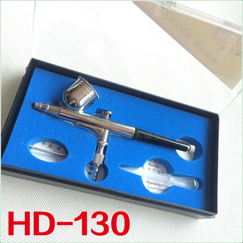 0 3 мм 7cc Аэрограф пистолет двойного действия Комплект HD 130|dual action airbrush kit|air brush spray