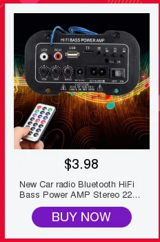 Новое автомобильное радио Bluetooth HiFi усилитель мощности баса стерео 220 В цифровой усилитель USB TF пульт дистанционного управления для автомобиля аксессуары для дома Прямая поставка