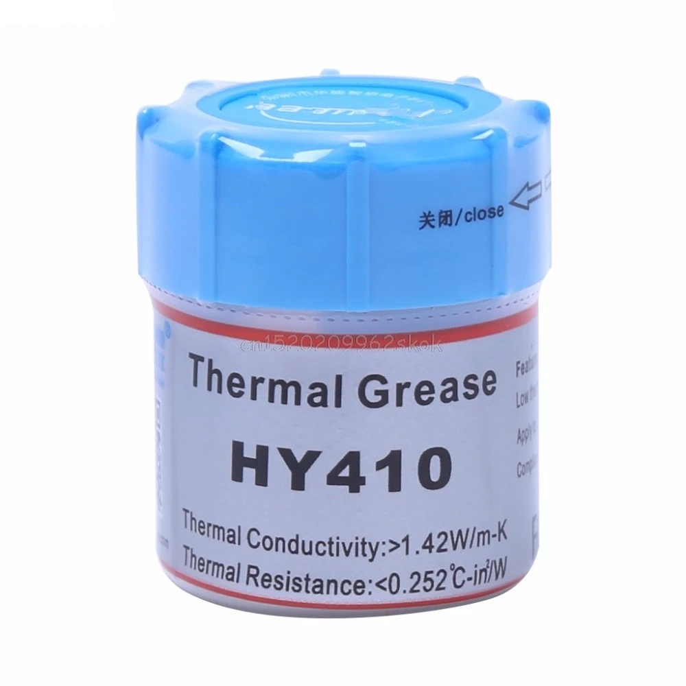 10g HY410-CN10 термопаста CPU чипсет охлаждающая смесь силиконовая паста 1 42 W |