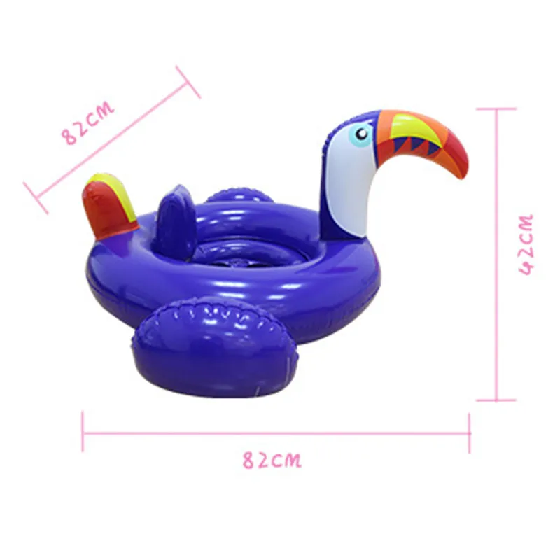 

Children Summer Inflatable Swimming Ring Kawaii Animals Safe Swimming Circle Beach Party Water Play Toy for Boys Girls Gift