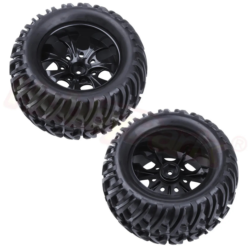 4 шт. RC автомобильные шины и колеса 12 мм Hex для 1/10 Monster Truck Traxxas Himoto HSP HPI Redcat 94108 94188