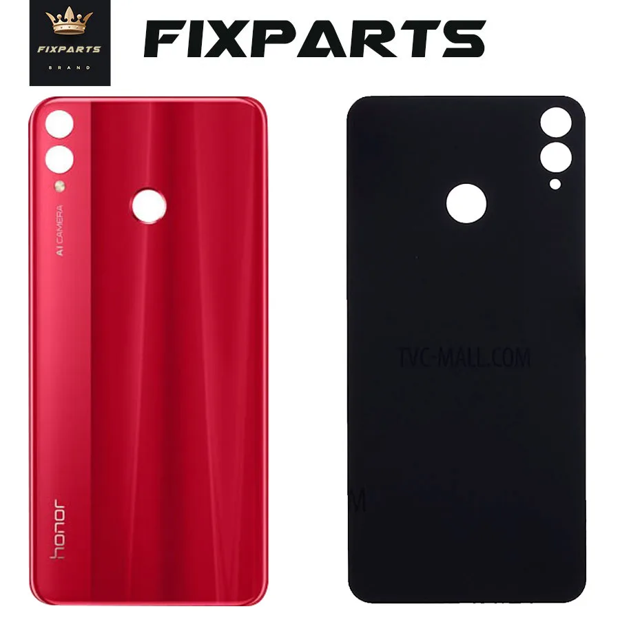 

Glass For HUAWEI Honor 8X Battery Cover Rear Glass Door Housing Case Back Panel For HUAWEI Honor 8X Battery Cover + Adhesive