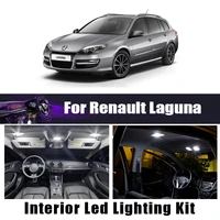 for renault laguna 2 ii mk2 3 iii mk3 coupe canbus vehicle led interior map dome trunk light kit auto lamp accessories