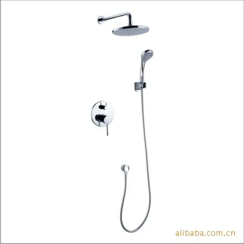 Латунный настенный смесительный клапан с установкой тройной термостатический