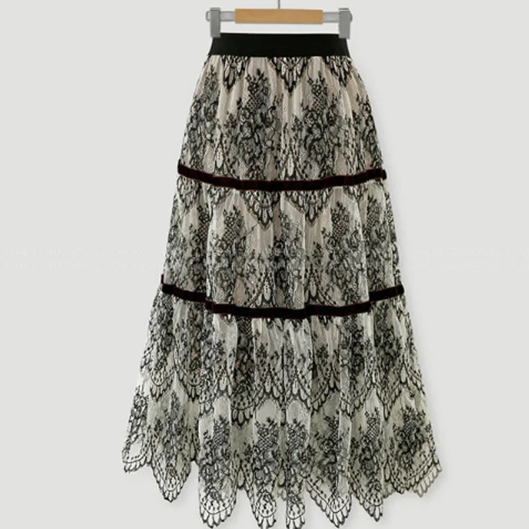 

summer fashion women's skirt plaid denim zaraing female 2021 y2k mini high waist gothic fairy yarn a-line skirt