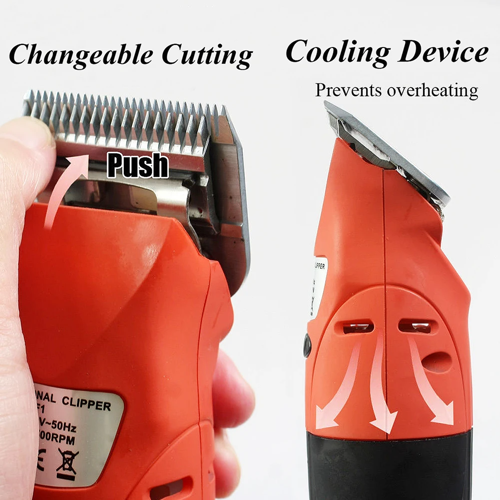 35 Вт высокая профессиональная электрическая машинка для стрижки собак и кошек с