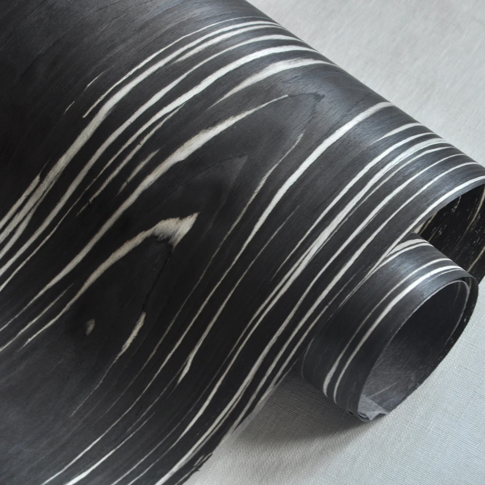 

Greenland Black White Butterfly EngineGREENLAND New Design Smoked OAK Engineered Wood Veneers Size 250x58 CM Boat Decking Guitar