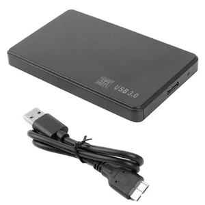 3 pieces sata to usb3 0 2 5 inch hard disk case external hard disk box with usb cable hdd enclosure usb3 0 free global shipping
