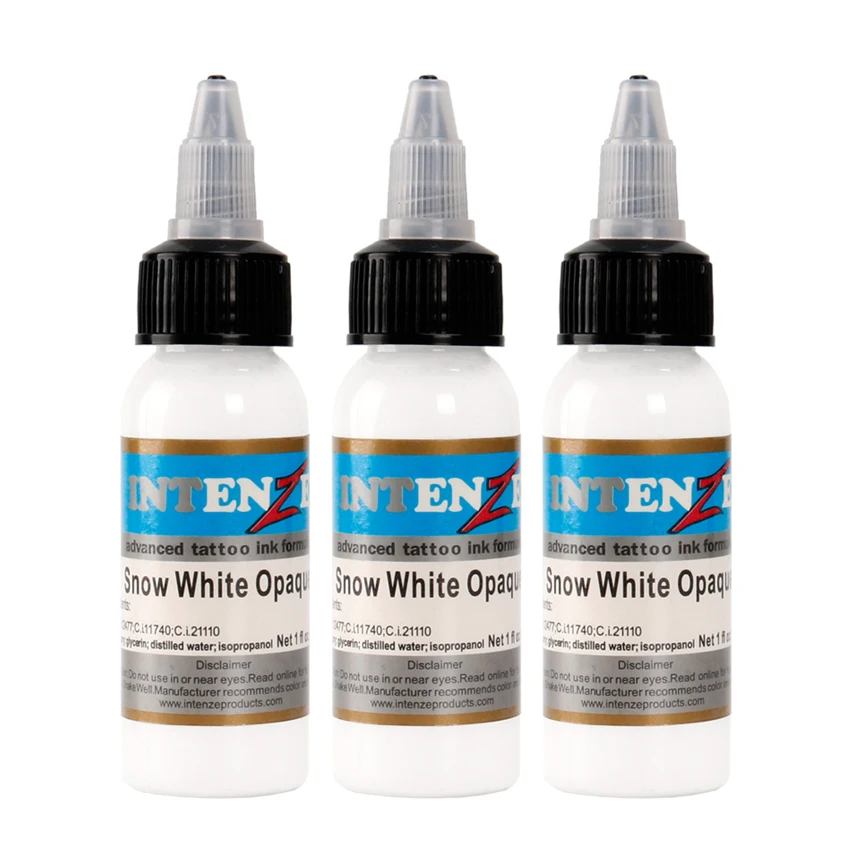 

Advanced 10 Bottle/lot White Tattoo Ink Tattoo & Body Art Tattoo Pigment Paints for Tattoos Whit Tattoo Supplies