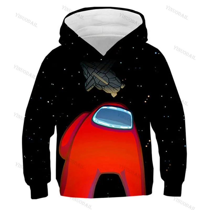 

Harajuku Cartoon Clothes Hooded Sweatshirt Female Kawaii Impostor Graphic Ladies Hoodies Women Pullover