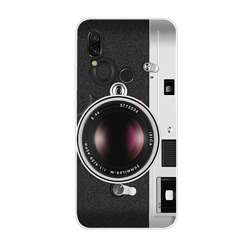 Чехол Redmi 7 для Xiaomi Redmi 7, мягкий, симпатичный, из ТПУ, задняя крышка Fundas для Xiomi Redmi7, силиконовый чехол для телефона s Hoesje, тонкий Чехол