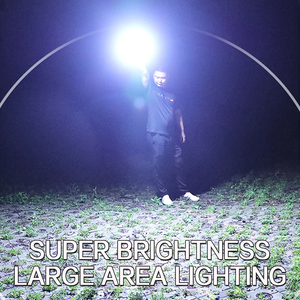 

500W Usb Rechargeable LED Bulb Lamp Remote Control Solar Charge Lantern Emergency Night Market Light Outdoor Waterproof Camping