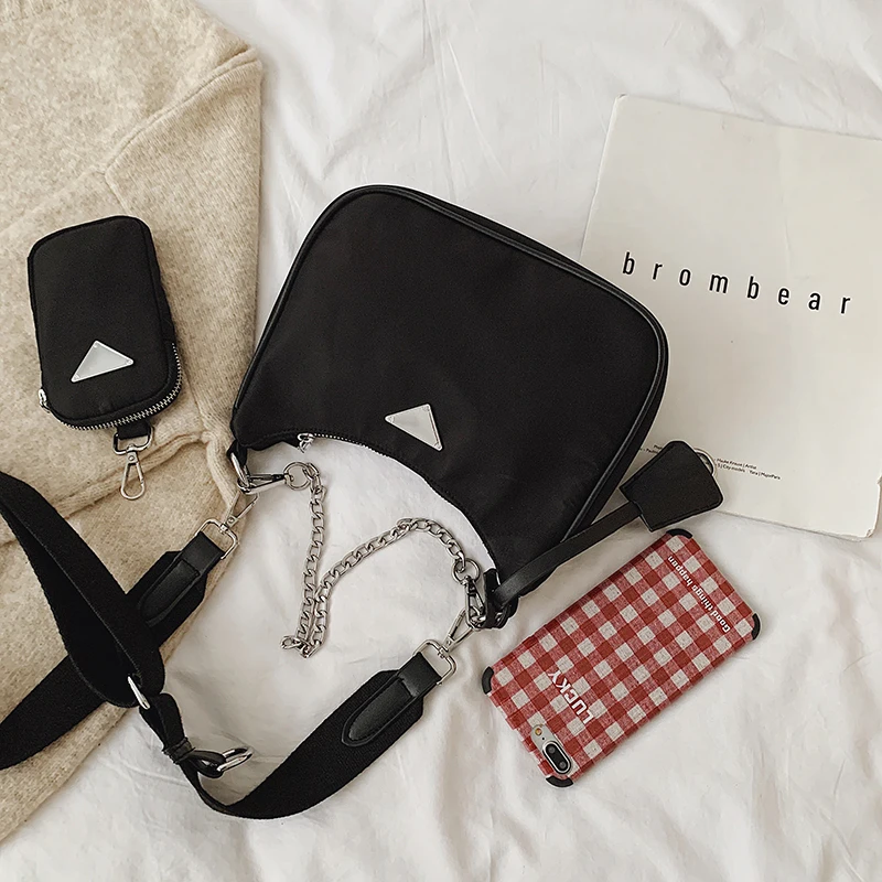 

Luxury Women Canvas Bag Fashion Designer High Quality Shoulder Bag 2020 Crossbody Bags for Women Messenger Bags Purses Handbags