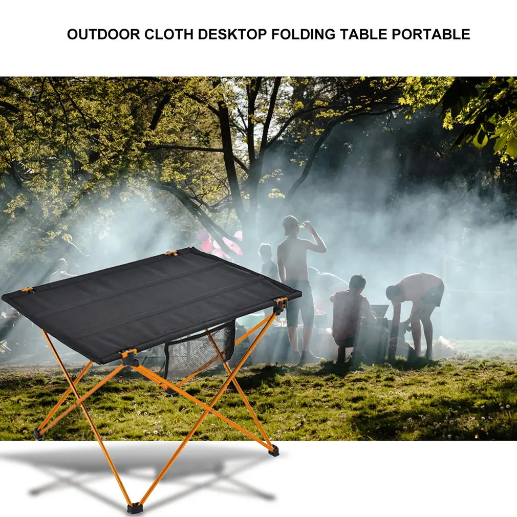 Outdoor Cloth Desktop Folding Table Portable Camping Stall Aluminum Picnic Tablecloth | Мебель