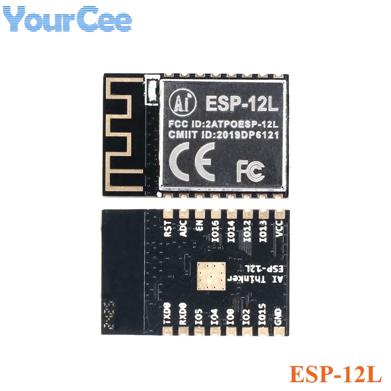 ESP-12 ESP-12L ESP8266 последовательный беспроводной модуль Wi-Fi SMD на борту Anntena 3-3 6 В