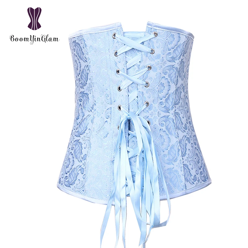 Корсеты с цветочной вышивкой корсеты топ для талии шейпер тренировочный корсет 14