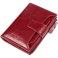 female wallet genuine leather wallets for women fashion luxury walet short anti theft rfid credit card holder woman purse wallet