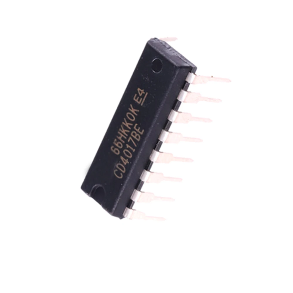 10 шт./лот DIP-16 CD4017 CD4017B CD4017BE 4017 новый оригинальный десятилетний счетчик-делитель IC