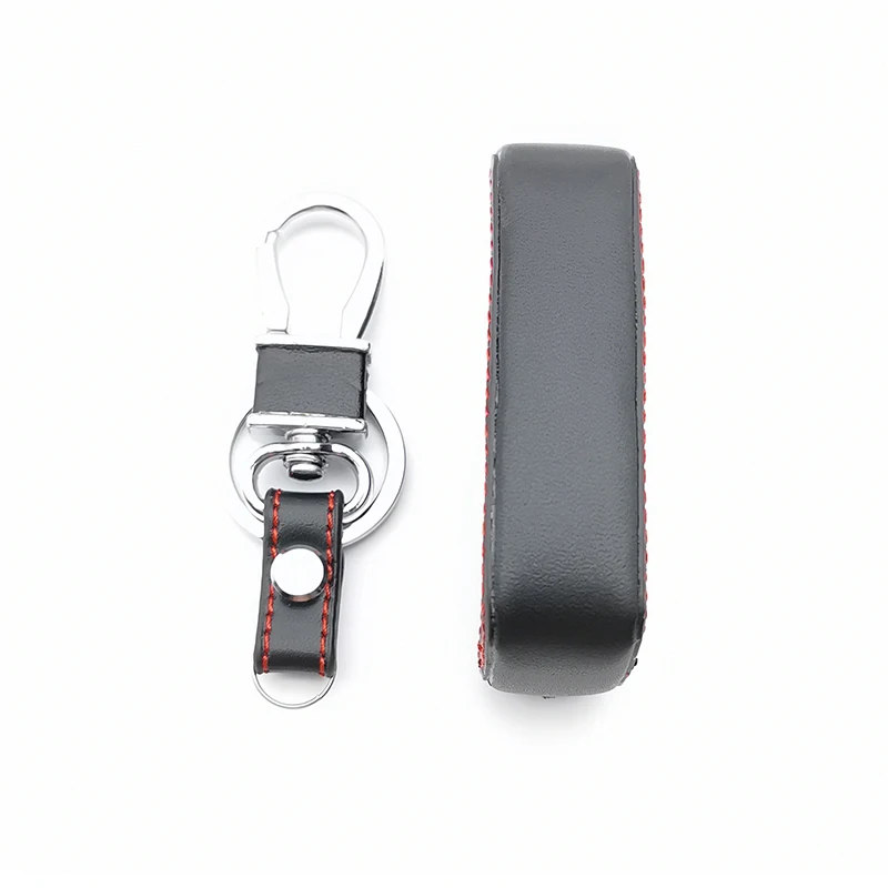 

Leather Car key Cover for LAND ROVER Range Rover Sport LR3 Discovery Folding Flip Remote Key Case Fob 3 Button Protect