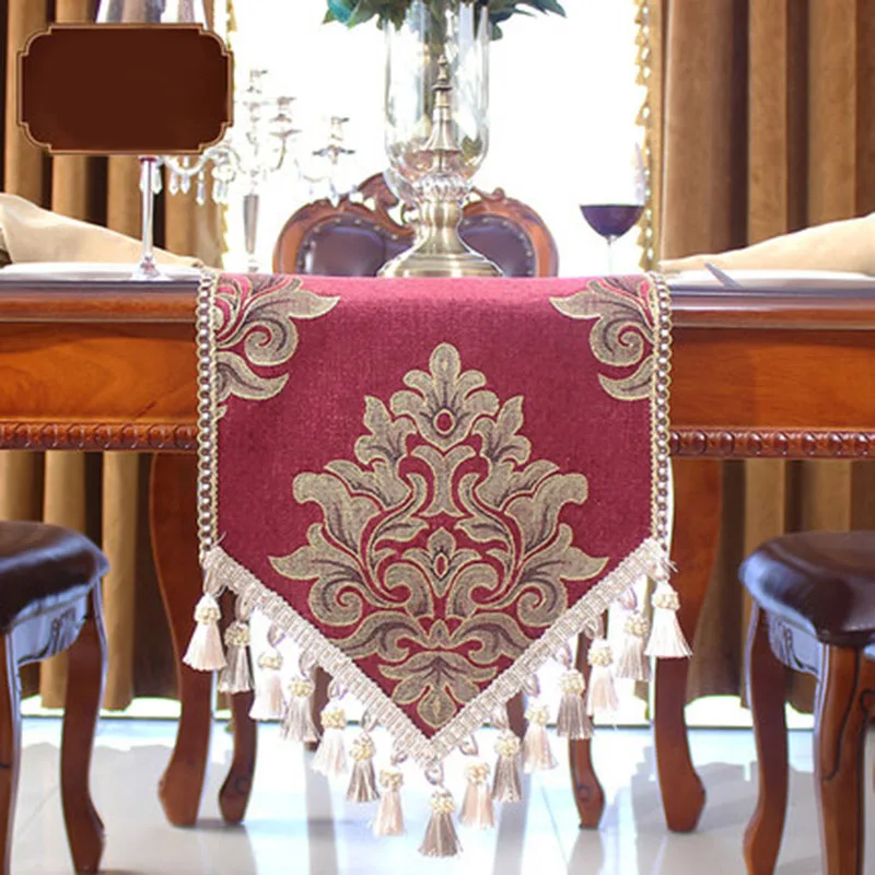 

American Table Flag Nordic Tablecloth Decoration Long Strip Chinese Tables Cloth Bed Tail Towel Coffee Desk скатерть на стол