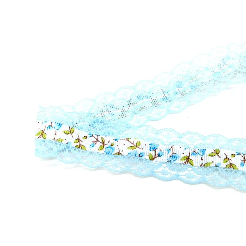 10 ярдов 25 мм кружевная лента ручной работы отделка вышитый бант для шитья