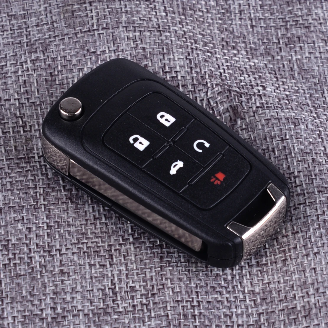 Складывающийся пульт дистанционного управления с 5 кнопками брелок для ключей