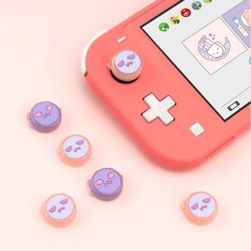 Симпатичные Кнопка компьютера Стик ручка Кепки джойстик для Nintendo Switch NS Lite Joy-Con