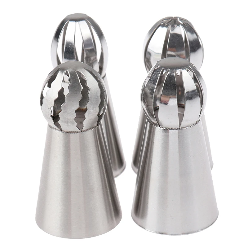 

Russian Piping Nozzle Sphere Ball Icing Confectioners Pastry Tips Sugarcraft Cupcake Decorator Kitchen Bakeware Tools