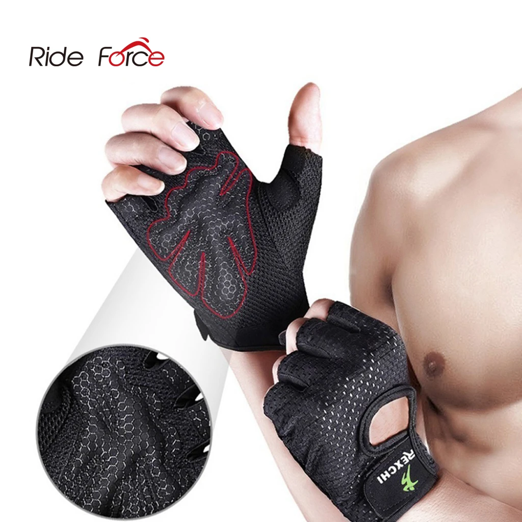 Перчатки для тренажерного зала фитнеса мужчин женщин занятий спортом на