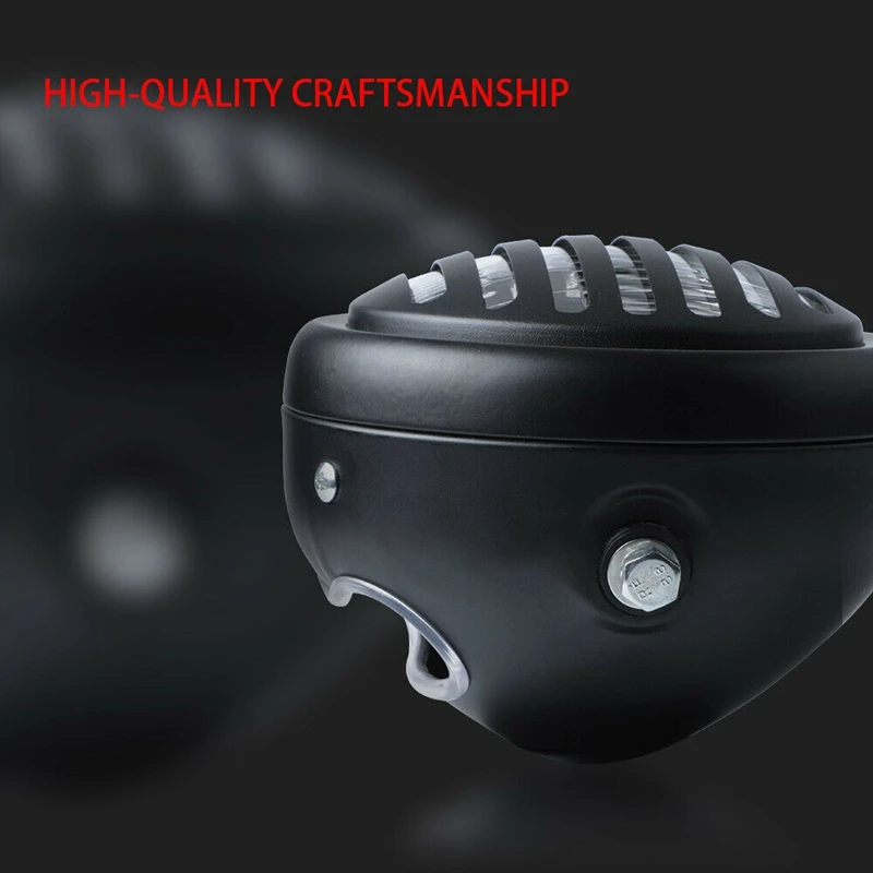 

6.5Inch Retro Motorcycle Headlight Lamp Hi-Lo Beam for Bobber Cafe Racer