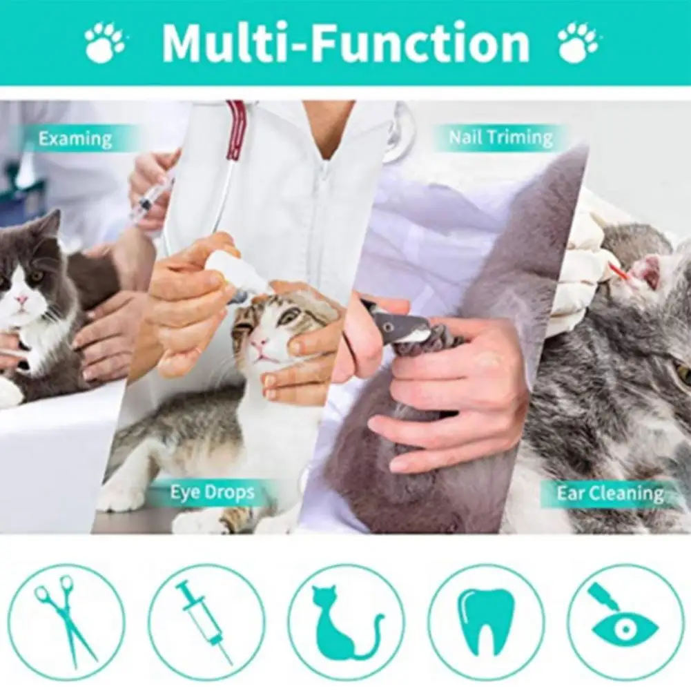 

Pet Bath Bag Adjustable Multi-function Polyester Portable Pet Grooming Bag for Examing