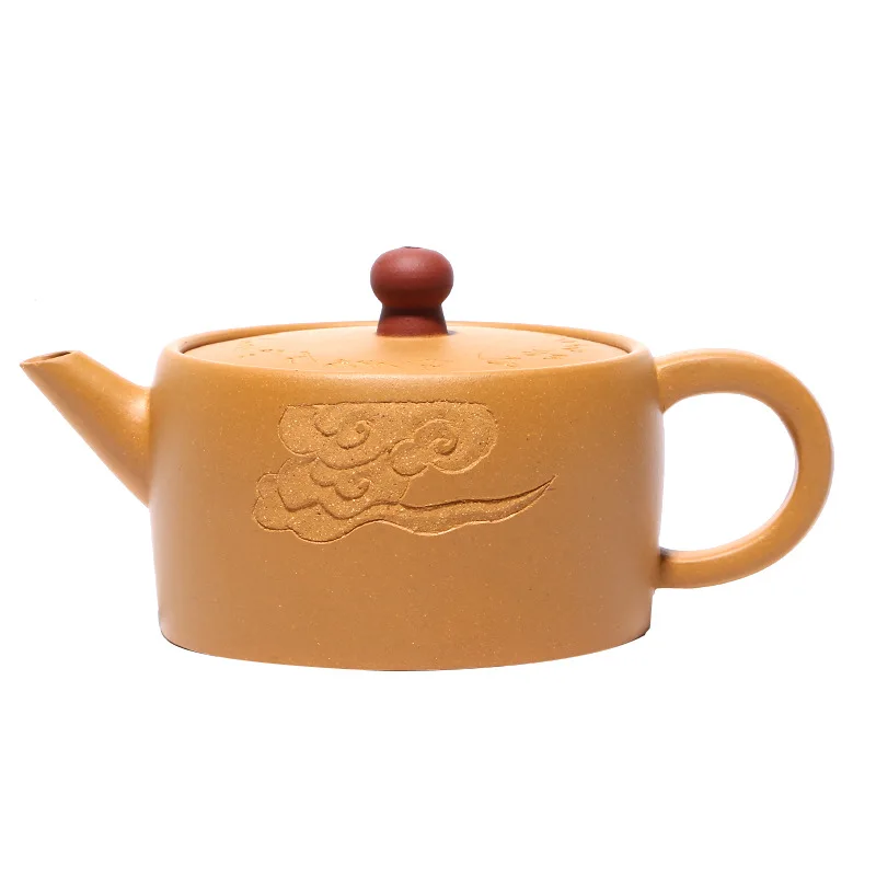 

Yixing Zisha pot original ore section nixiangyun well fence handmade tea set gift box gift goods
