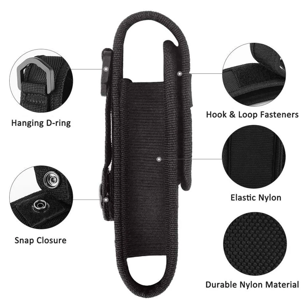 AIRSOFTPEAK T220 Открытый фонарик чехол светодиодный фонарь фонарик Чехол кобура Кемпинг походный ремень тактические Подсумки ДЛЯ Fenix TZ20