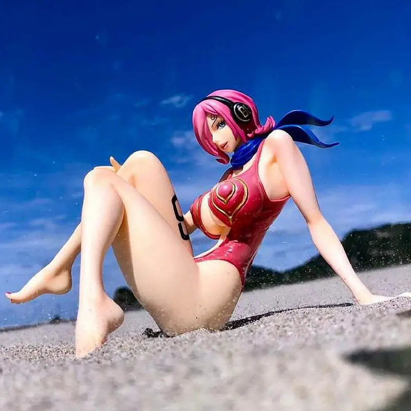 

Anime ONE PIECE PVC Sexy Sitting Boa Hancock Nami Reiju Vivi Action Figure Adult Collection Model Toys