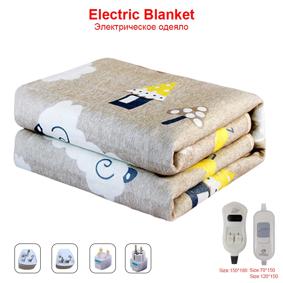 

220v Electric Blanket Heated Warmer Double Body Warm Heater Carpet Heated Mat Electric Blanket Body Manta Winter Heated Mattress