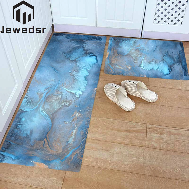 Мраморный коврик для ванной прихожей прикроватной тумбочки дома спальни комнаты