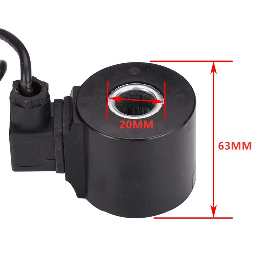 Соленоидный клапан катушка 2 Вт колпачки подводный фонтан Электрический медная