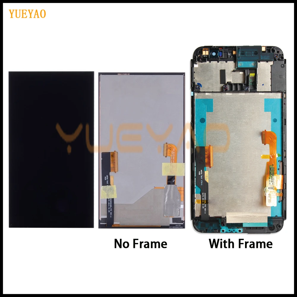 ЖК-дисплей для HTC ONE E8 сенсорный экран с рамкой дисплей дигитайзером в сборе