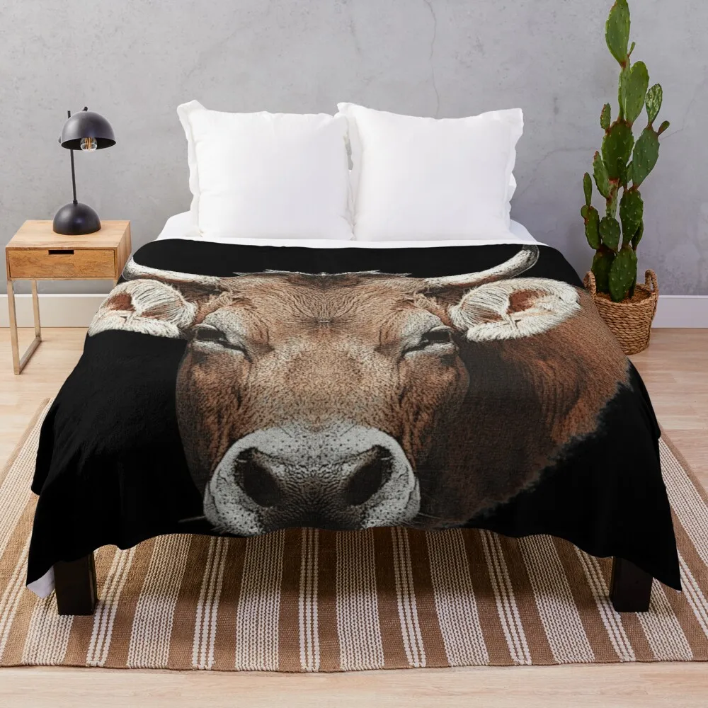 

cow beige rustic animals Soft Blanket Sublimation Covered Blanket Bedding Flannel for Children and Adult Bedrooms Decor
