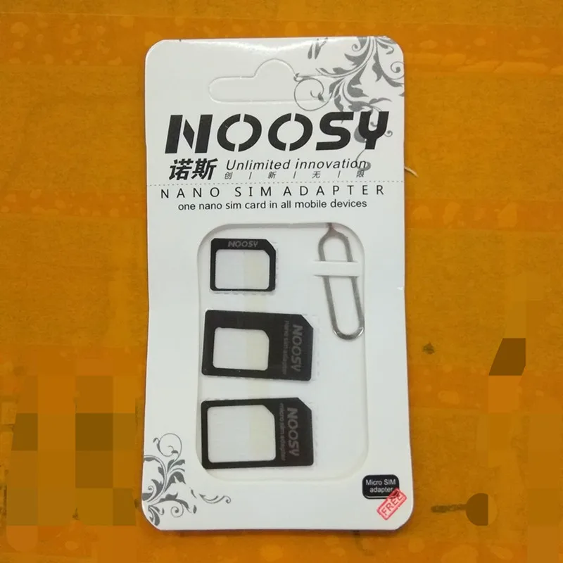 1 комплект 4 в разъем адаптера для сим карты восстановления SIM телефона с Pin