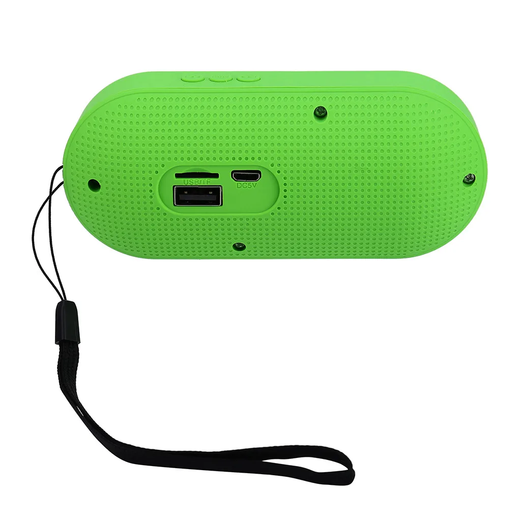 Portable Wireless Bluetooth Stereo Sound SD Card Speaker For Smartphone Tablet PC#T2