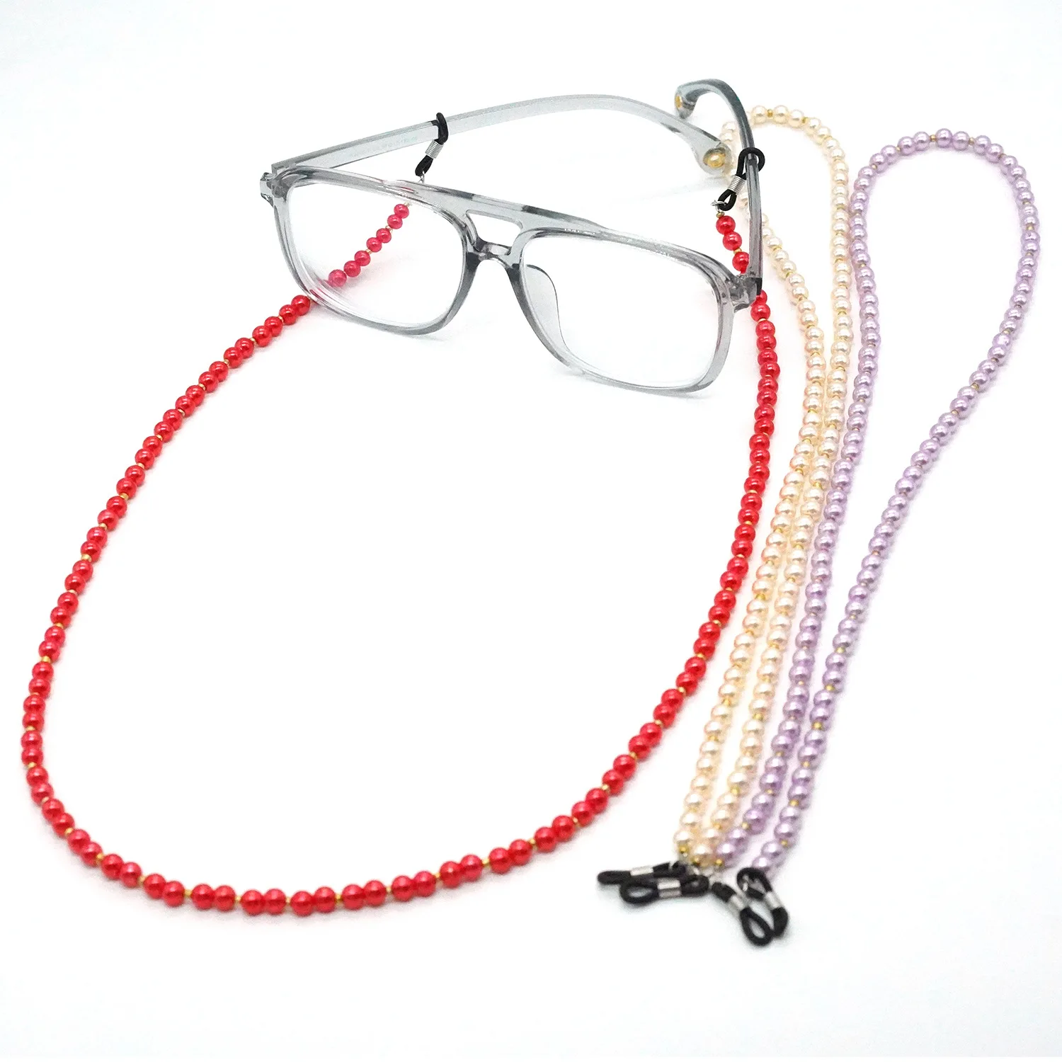 Женская цепочка для очков изящные аксессуары солнцезащитных со шнурком