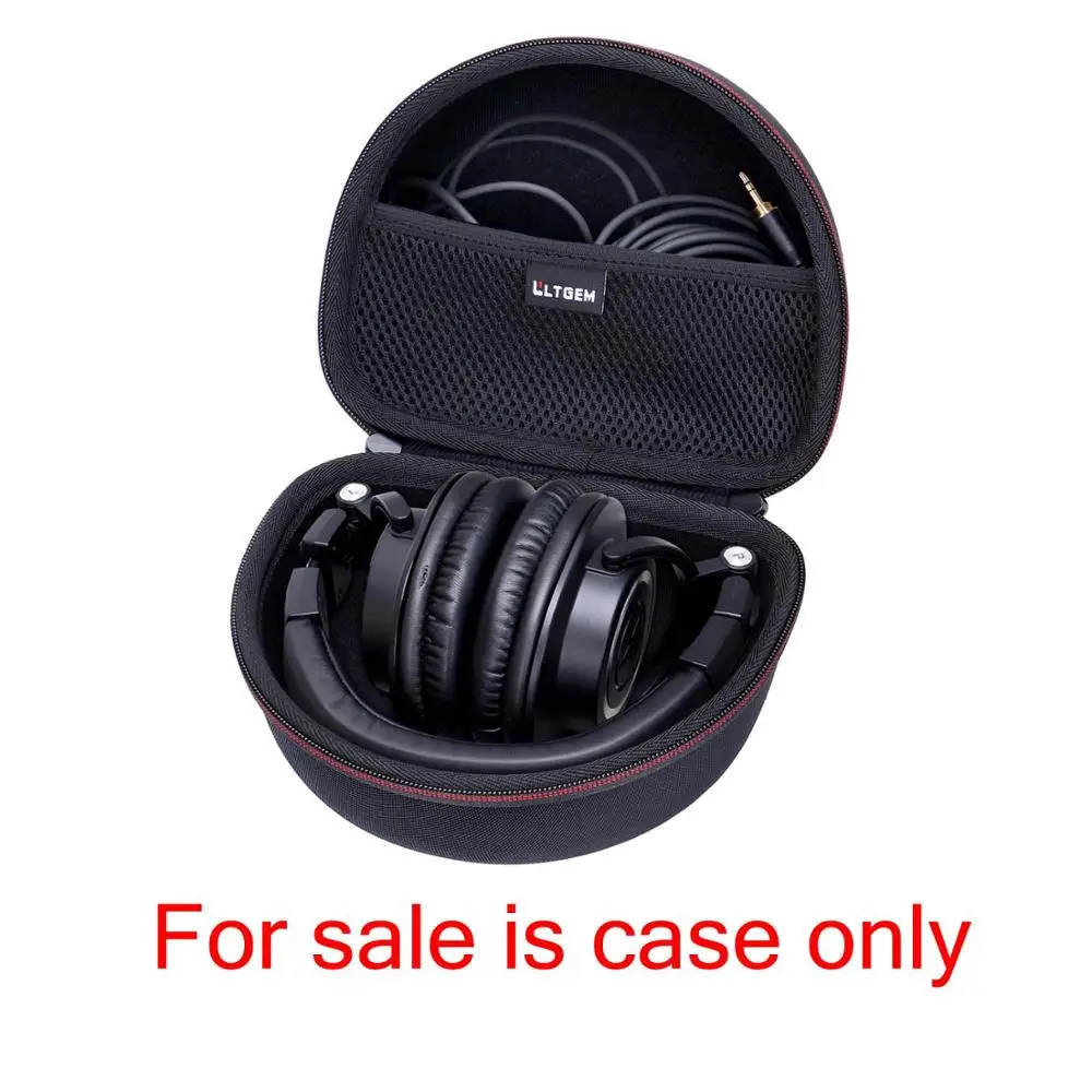LTGEM жесткий чехол для переноски Audio-Technica ATH-M50x/M50/M70X/M40x/M30x/M50xMG профессиональные студийные мониторные наушники