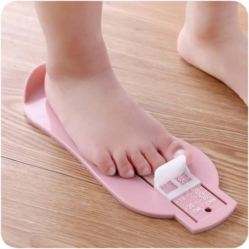 

3 Colors Kids Infant Toddler Baby Foot Measure Gauge Shoes Size Measuring Ruler For Children Infant Shoes Fittings Gauge Tools